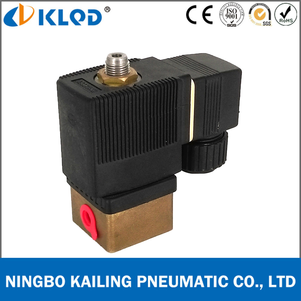 Direct Acting 3 Way 24V DC Solenoid Valve for Air Kl6014