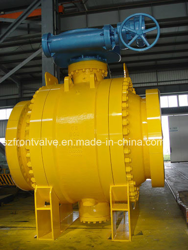 3PC Trunnion Mounted Gear Operated Ball Valve