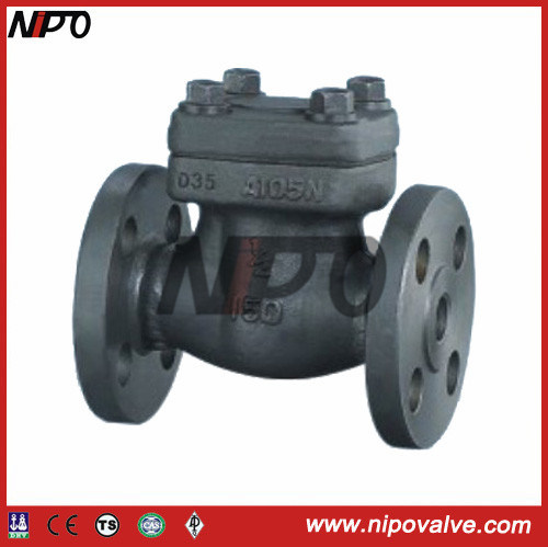API 6D Flanged Forged Steel Check Valve