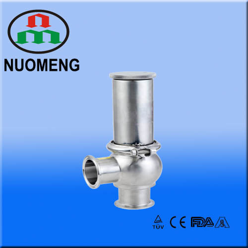 Sanitary Stainless Steel Pneumatic Clamped Relief Valve (DIN-No. RA1003)