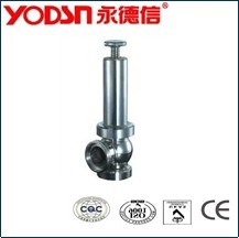 Sanitary Stainless Steel Safety Valve (ISO9001: 2008, CE, TUV Certified)