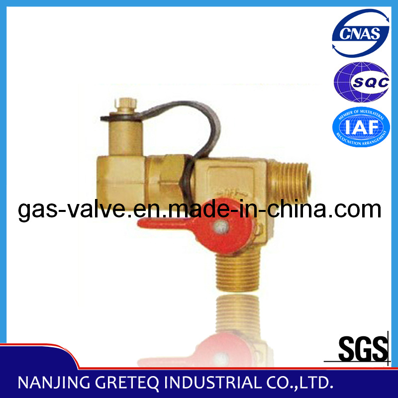 QF-T1H Brass Nature Gas Cylinder Refilling Valve for Vehicle