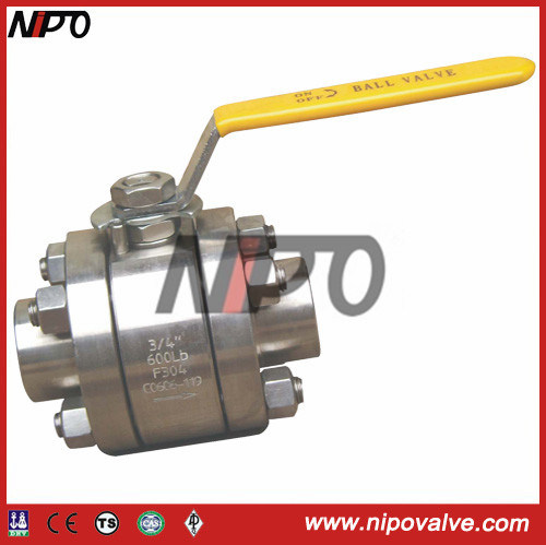 Stainless Steel F304 Forged Floating Ball Valve