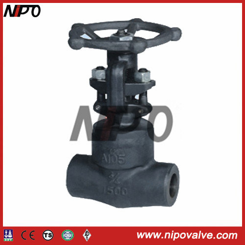 Thread and Socket Welded Forged Steel Gate Valve