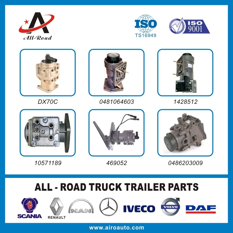 Scania Truck Parts Brake Valve Dx70c 0481064603 1428512 10571189 469052 0486203009