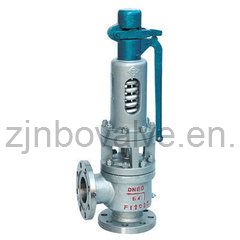 CE Flanged High Temperature Pressure Relief Valve (580Degr.)