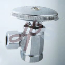 Brass Angle Supply Valves with Chrome Plated