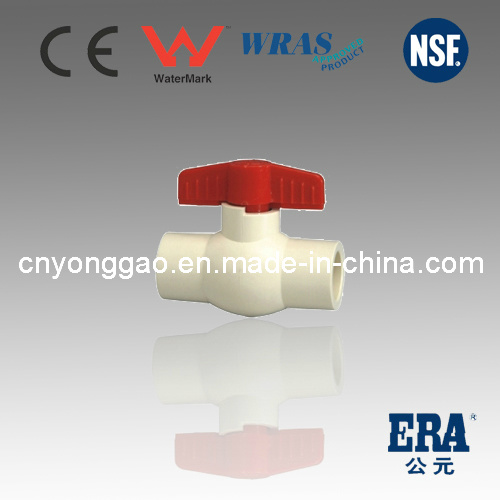 Certified Made in China CPVC Compact Ball Valve CPVC Valve