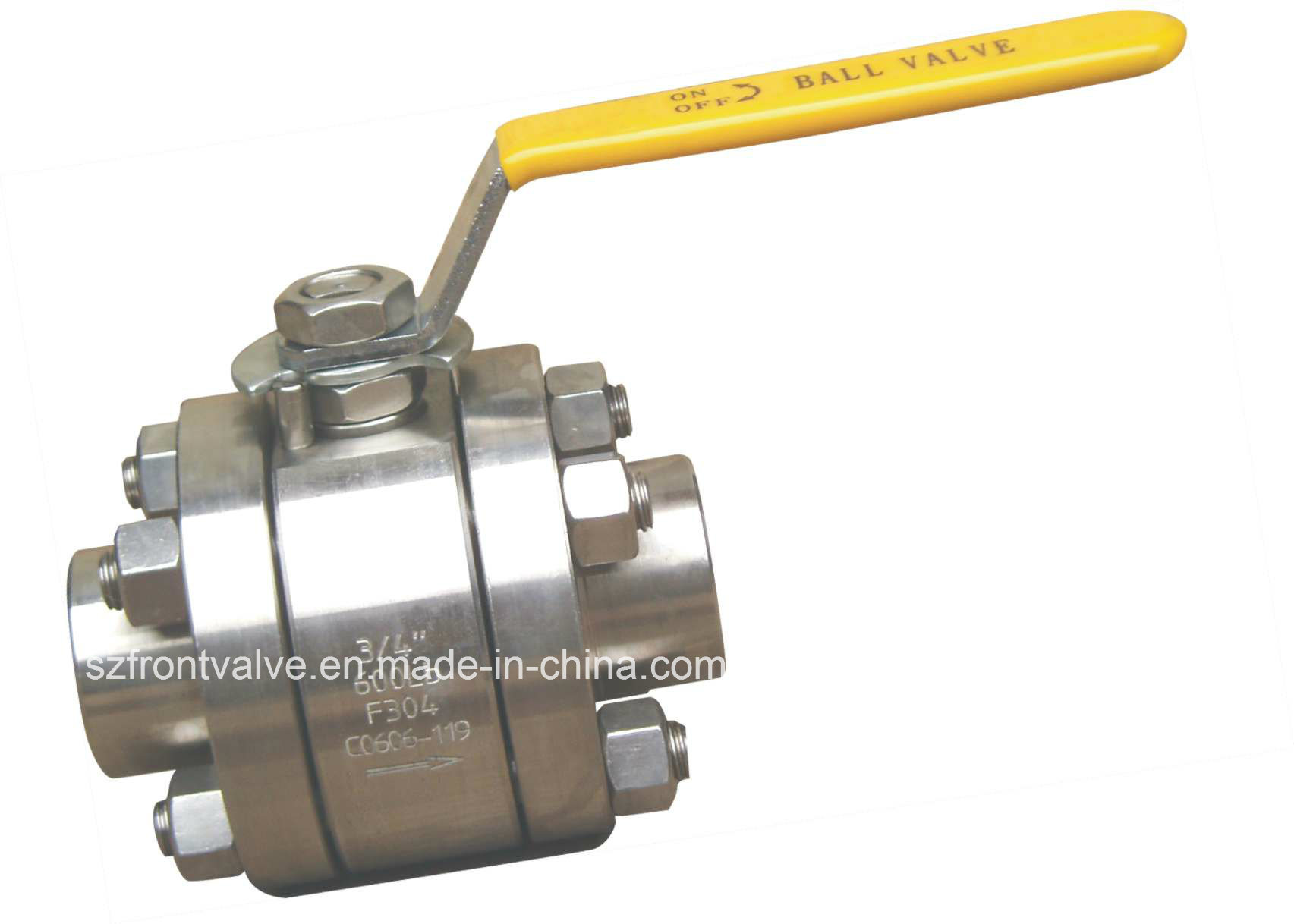 Forged Stainless Steel 3PC Ball Valves