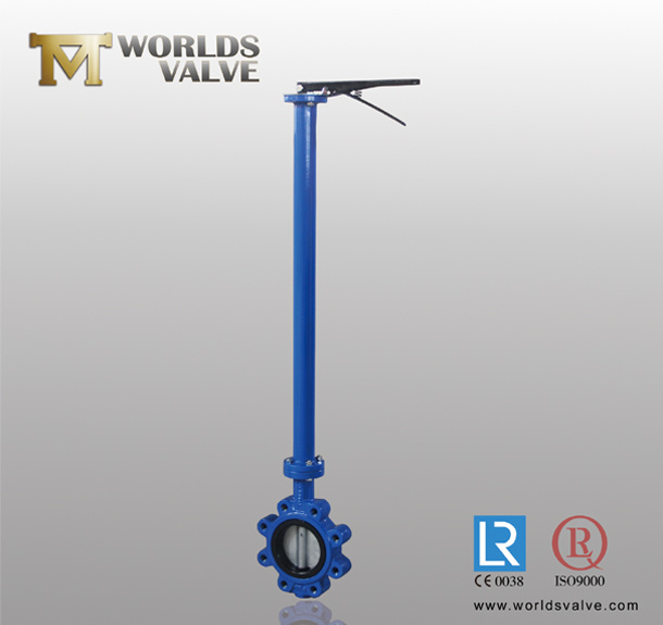 Extension Stem Lugged Type Wafer Butterfly Valve