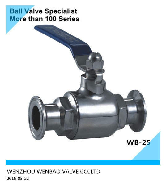 2 Way Quick-Install Stainless Steel Sanitary Ball Valve