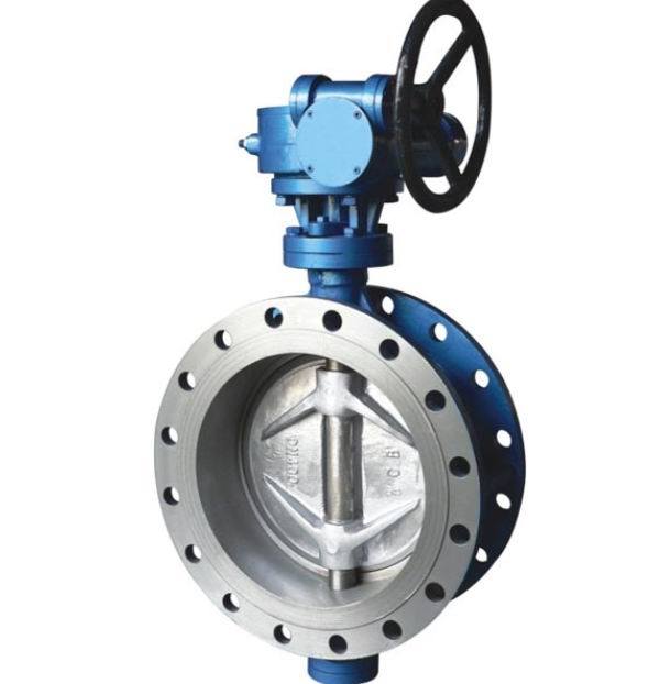 Worm Gear Metal Sealed Flanged Butterfly Valve