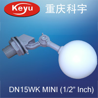 Mini Ball 1/2 Inch Small Plastic Mechanical Water Tank Float Valve