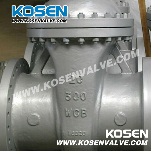 Gear Operating Cast Steel Wedged Gate Valves