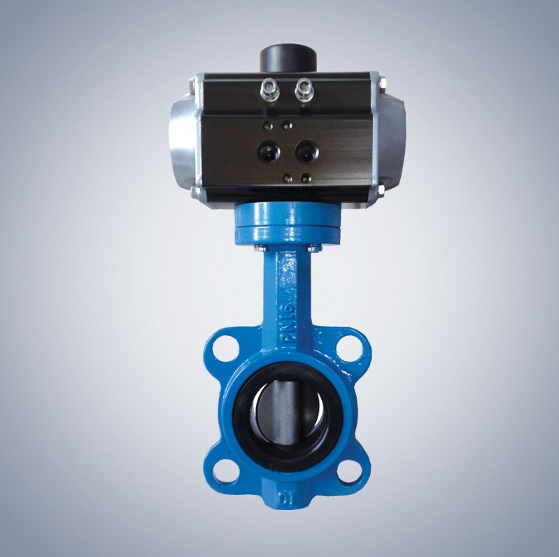 Butterfly Valve with Pneumatic Actuator (HAT-75D)