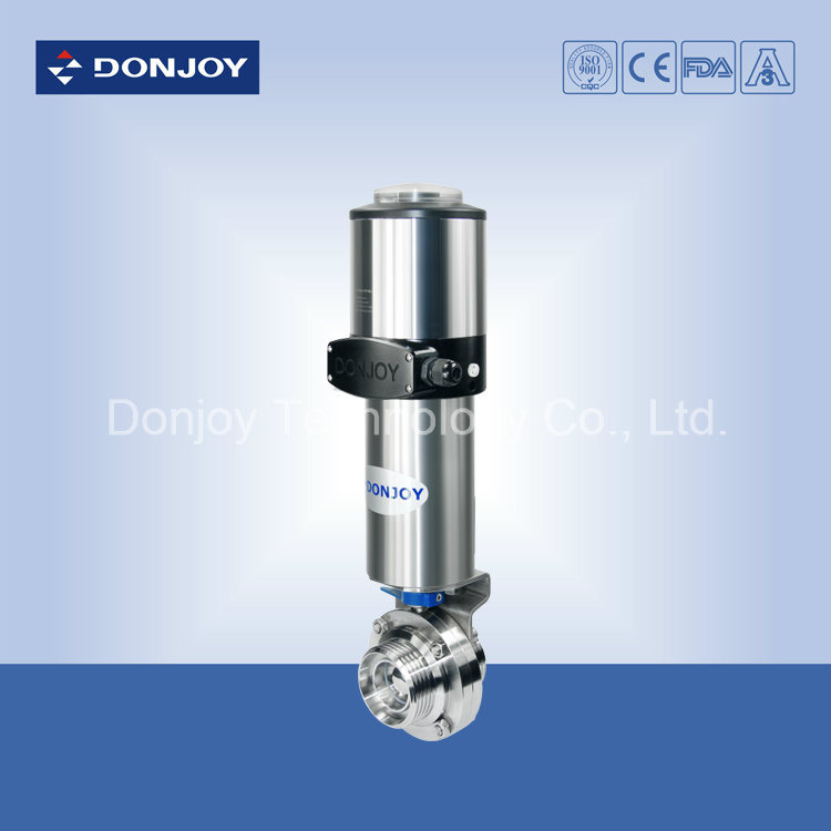 Pneumatic Ball Valve with Control Head, Butterfly Type Ball Valve