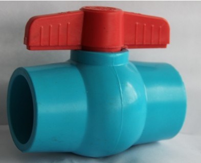 High Quality Best Price Plastic UPVC Compact Ball Valves in Blue Colour Sale to Thailand