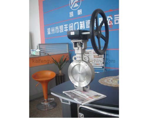 High Performance Wafer Double Eccentric Butterfly Valve (D372H/W/F-150LB/300LB)