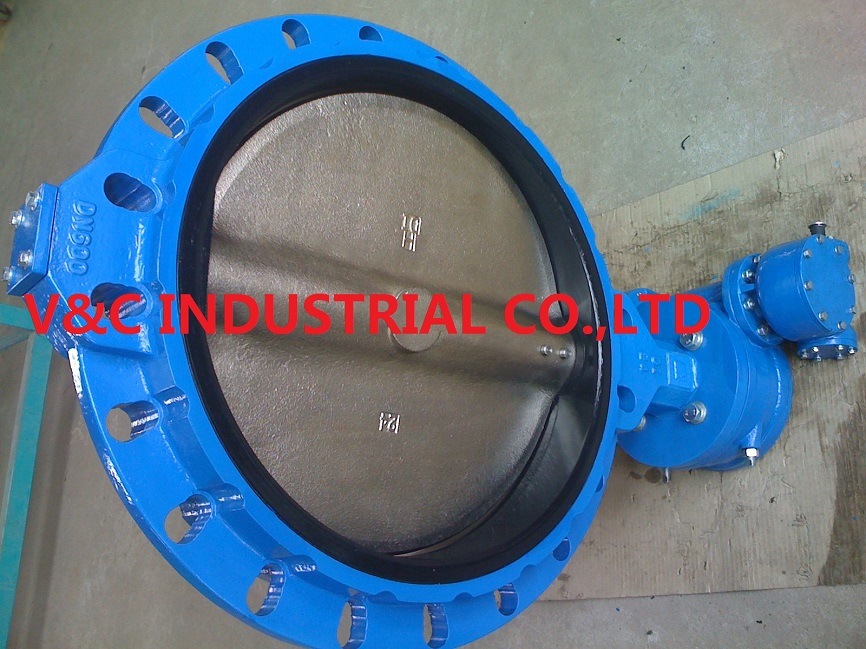 Wafer Butterfly Valve with Single Flange