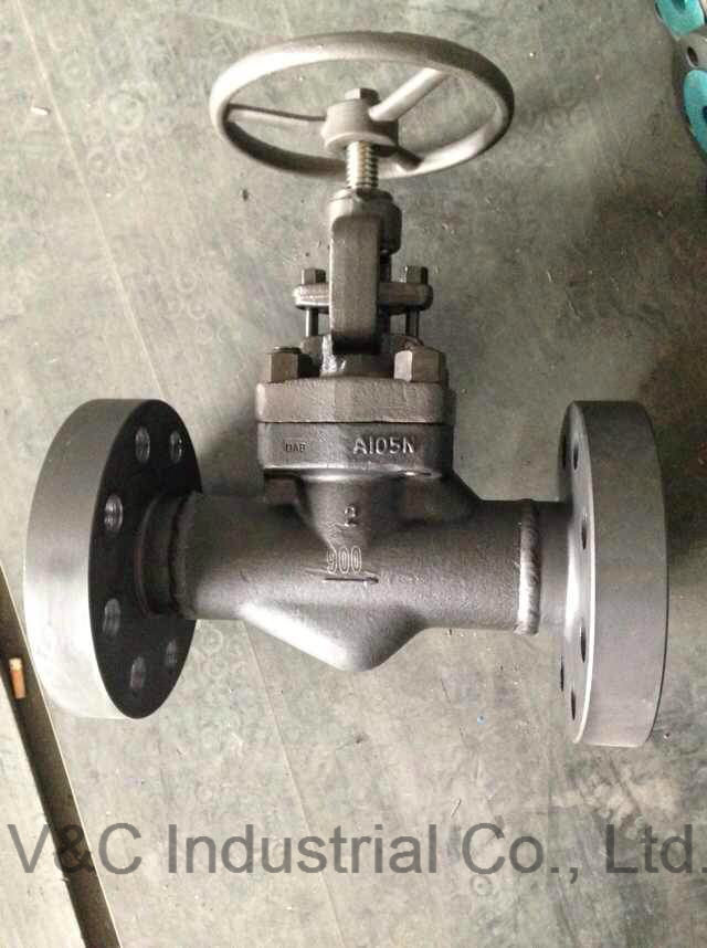 ANSI Flanged Stainless Steel Globe Valve with Operation