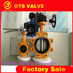 Lug Type Stainless Steel Pn10/16 CE Approved Rubber Seat Butterfly Valve
