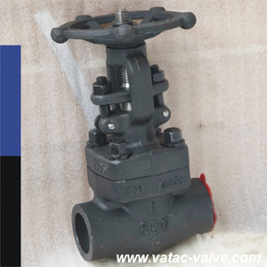 API 602 OS&Y Forged Steel Bolted Bonnet Gate Valve