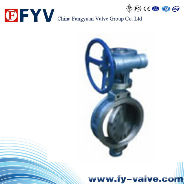 API 609 Manual Variable Eccentric Butterfly Valve with Gear