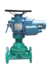 Electric Operated Fluorine Plastic Lined Diaphragm Valve