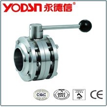 Three Piece Clamped Ball Valve (ISO9001: 2008, CE, TUV Certified)