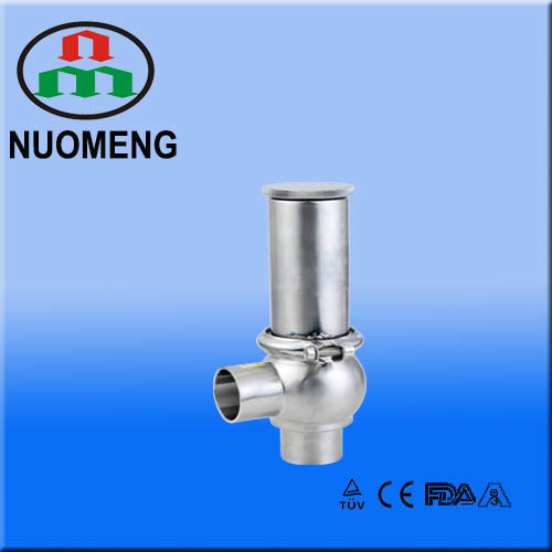 Sanitary Stainless Steel Pneumatic Welded Relief Valve (SMS-No. RA0004)
