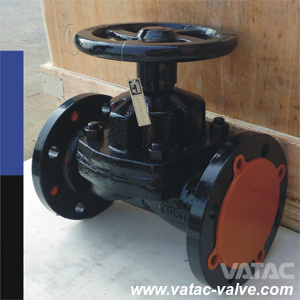 Cast Iron and Stainless Steel Lined or Unlined Weir (A) & Straight (KB) Diafragm / Diaphragm Valve (G41)