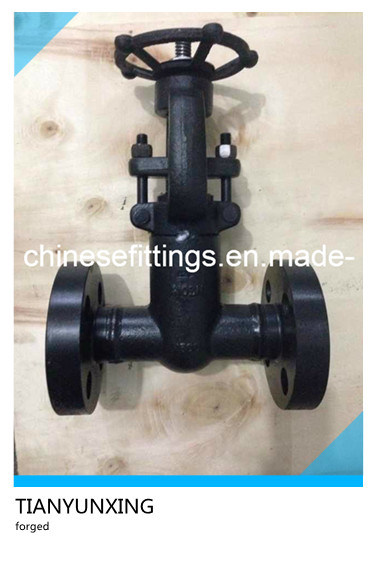 CE Pressure Seal Bonnet Metal Seated Flanged Forged Gate Valve