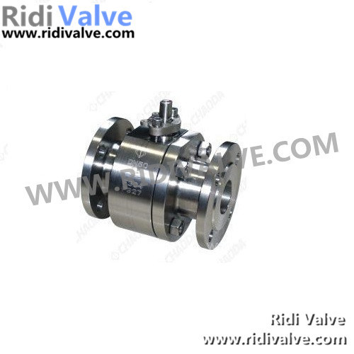 API 6D 2-PC Forged Steel Floating Ball Valve