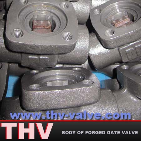 Body of Forged Steel Gate Valve