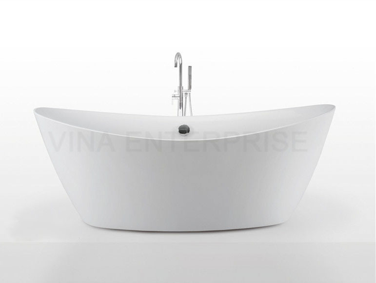 Good Quality Ellipse Frestanding Seamless Acrylic Bathtub