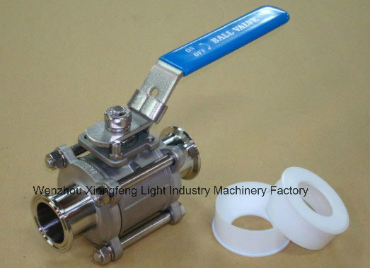 Stainless Steel Ss316 Encapsulated Triclamp Ball Valve 1
