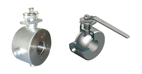 Wafer Type Jacketed Ball Valve