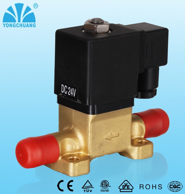 Brass Quick Fitting Solenoid Valve for Car and Vehicle (YCQ)