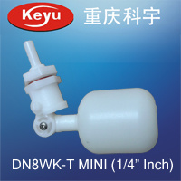 Dn8wk-T Mini 1/4 Inch Mini Plastic Float Valve for Water Purifier