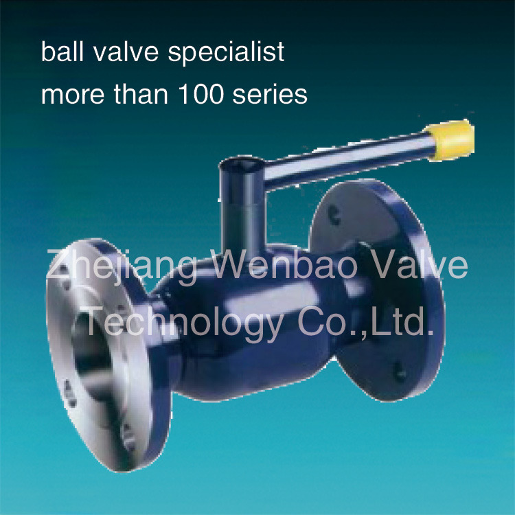 Steel 37.0 Lever Operated Fully Welded Flanged Ball Valve