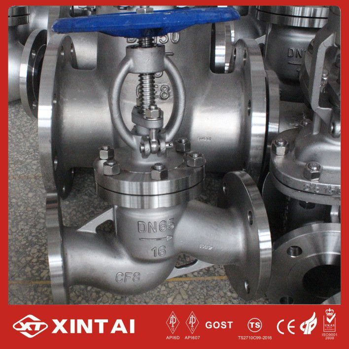 High Quality Stainless Steel Flanged Steam Globe Valve