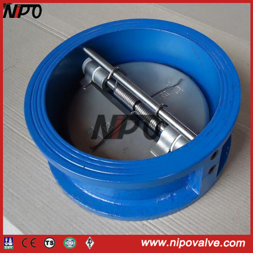 Cast Iron Wafer Type Dual Plate Swing Check Valve