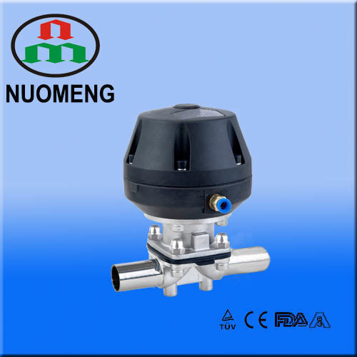 Stainless Steel Pneumatic Welded Diaphragm Valve (ISO-No. RG0113)