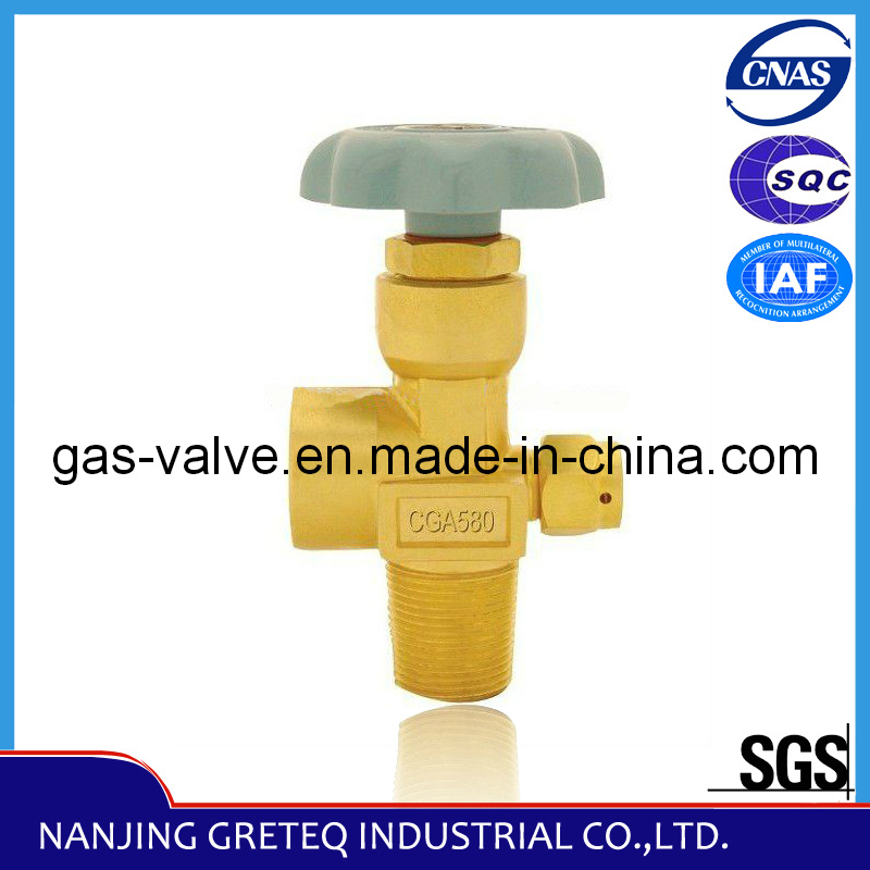 CGA580 He/Ne/Ar Gas Cylinder Valve in China (He)