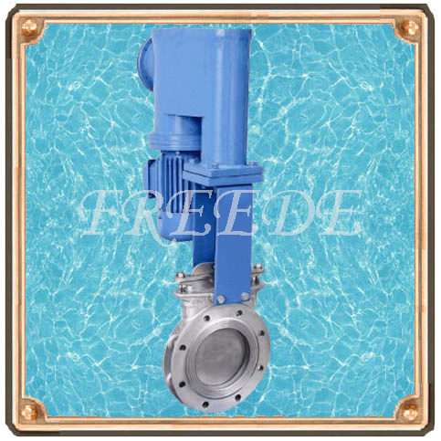 Electric Hydraulic Operated Knife Gate Valve