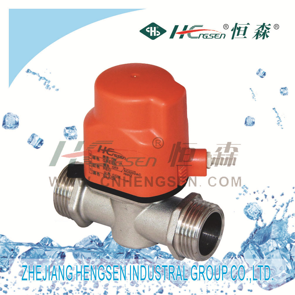 D X F-A1 Brass Electrical Control Autocompensation Plug Valve/Heating Control Valve/HVAC Control Valve Used in Air Conditioner System or Heating System