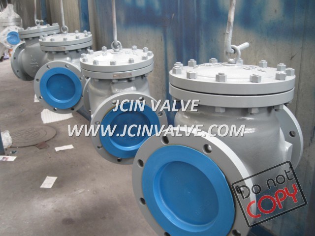 Bs 1868 Swing Check Valve in Painting Line
