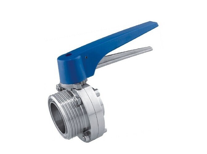 304/316L Sanitary Male/Weld Butterfly Valve (DYT-05)