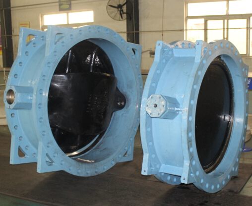 3-Layer O-Ring Design Double Eccentric Sealing Flanged Butterfly Valve