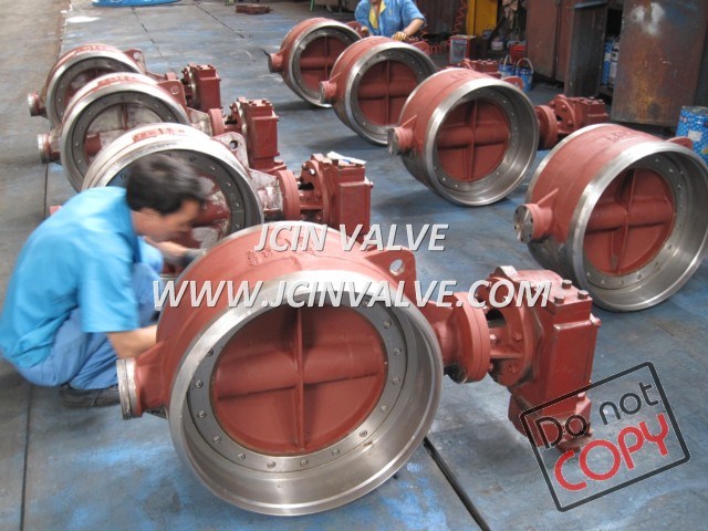 DIN Wcb Welding Butterfly Valves for Natural Gas (D363SH)